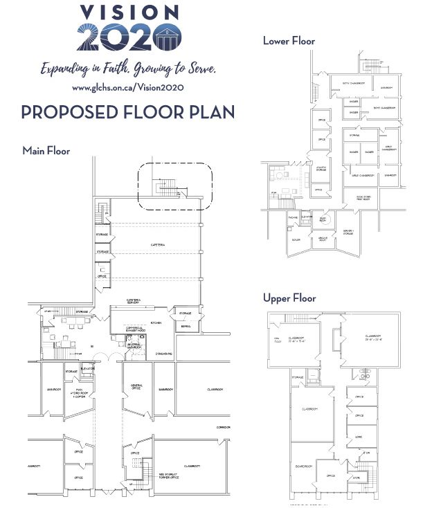 Vision 2020 Proposed Floor Plan